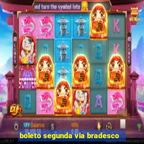 boleto segunda via bradesco